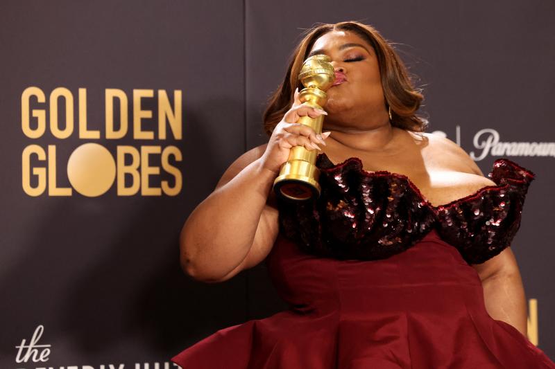 Da'Vine Joy Randolph, ganadora del premio a 'Mejor Actriz de Reparto' por 'Los que se quedan'