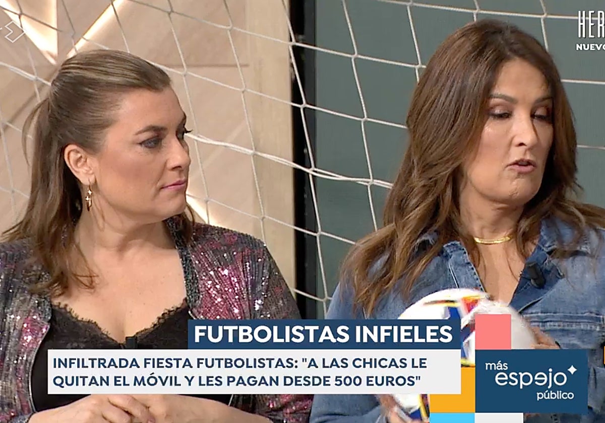 Laura Fa y Lorena Vázquez han contado en 'Espejo Público' lo sucedido en la fiesta de cumpleaños de Ronaldinho.