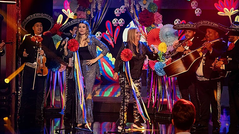 Belén Esteban en el programa de 'Showriano'