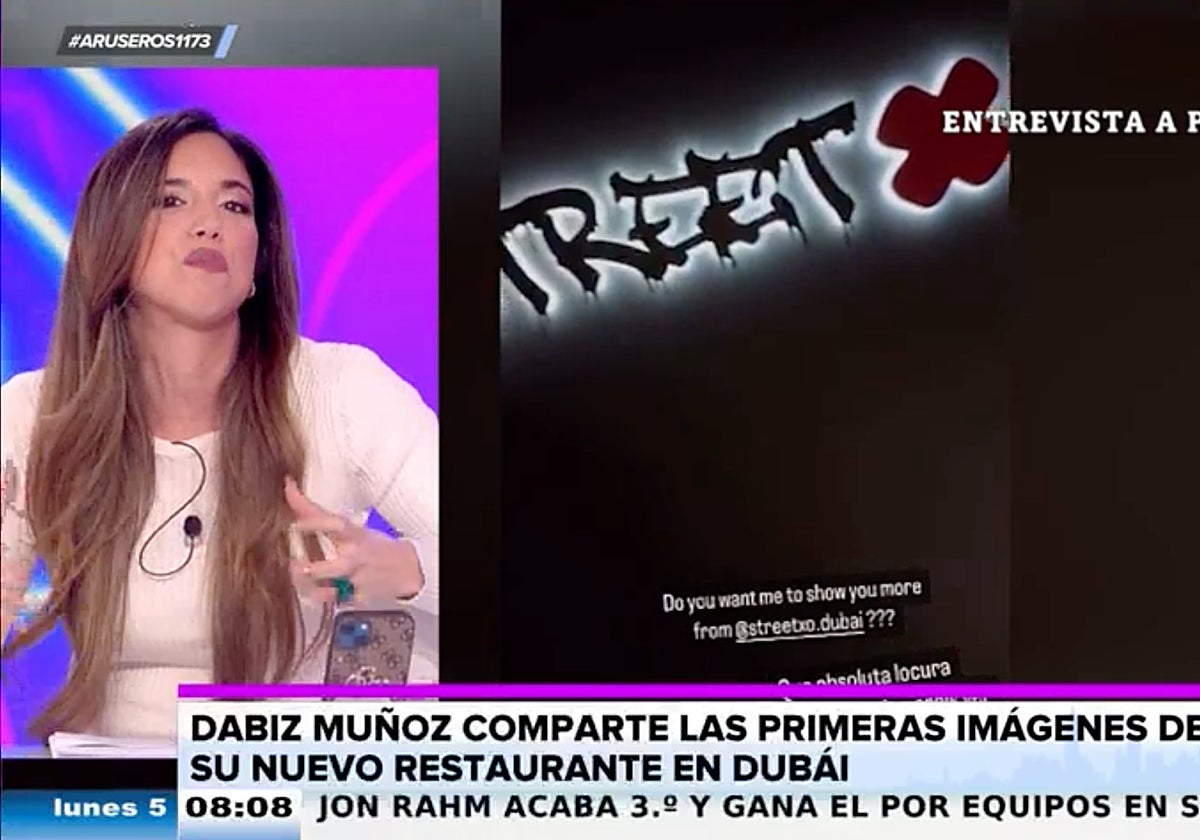 Tatiana Arús ha dado los detalles del nuevo restaurante de Dabiz Muñoz.