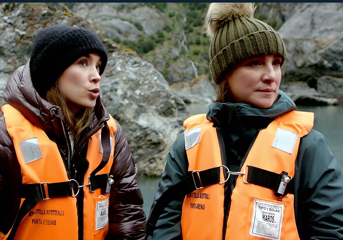 María y Marta Pombo estuvieron con Jesús Calleja en el último programa de 'Planeta Calleja'.