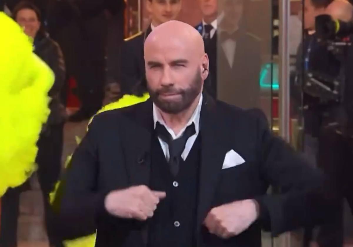 John Travolta, en Sanremo