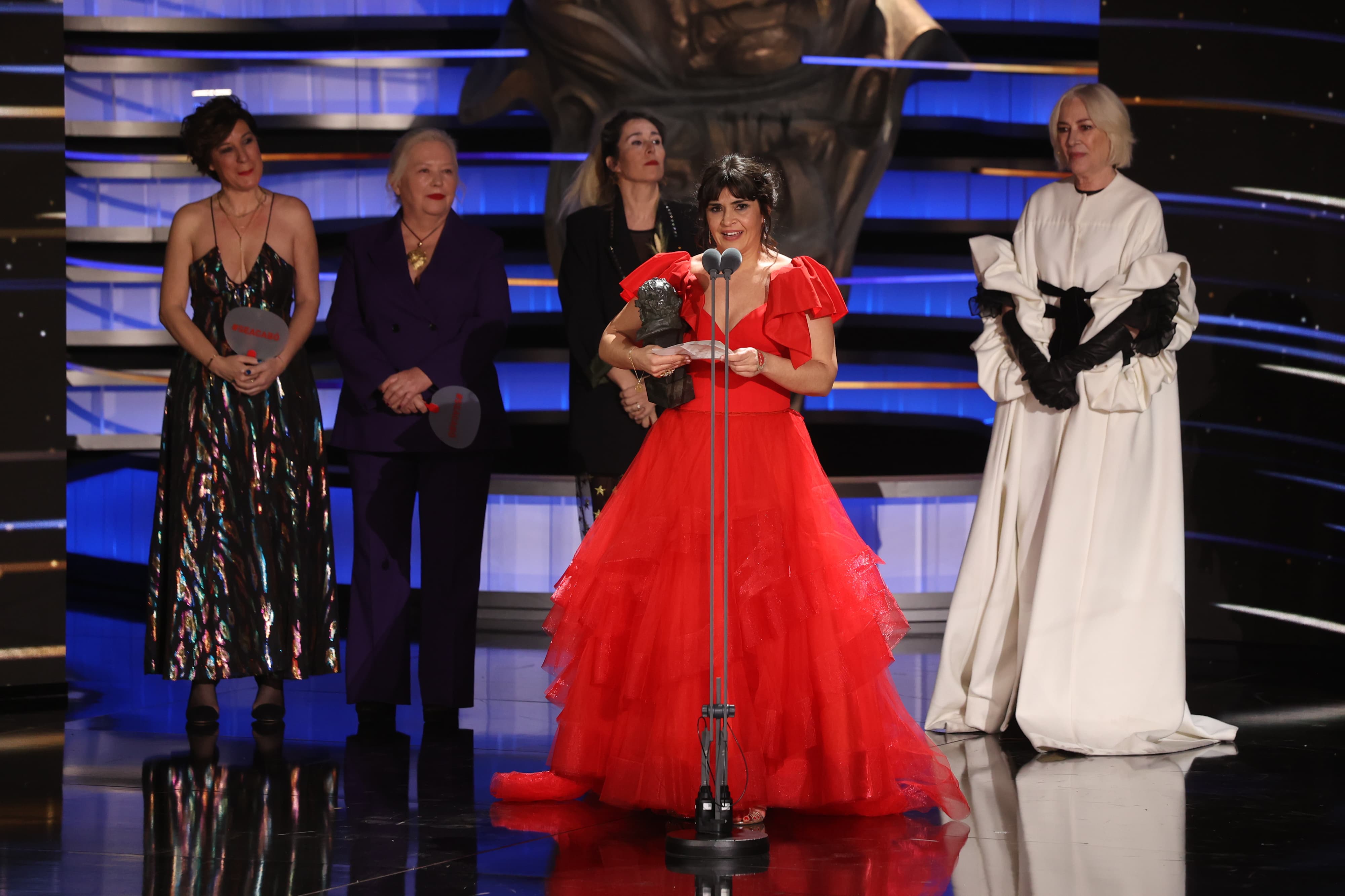 Janet Novás, mejor Actriz Revelación por 'O corno'