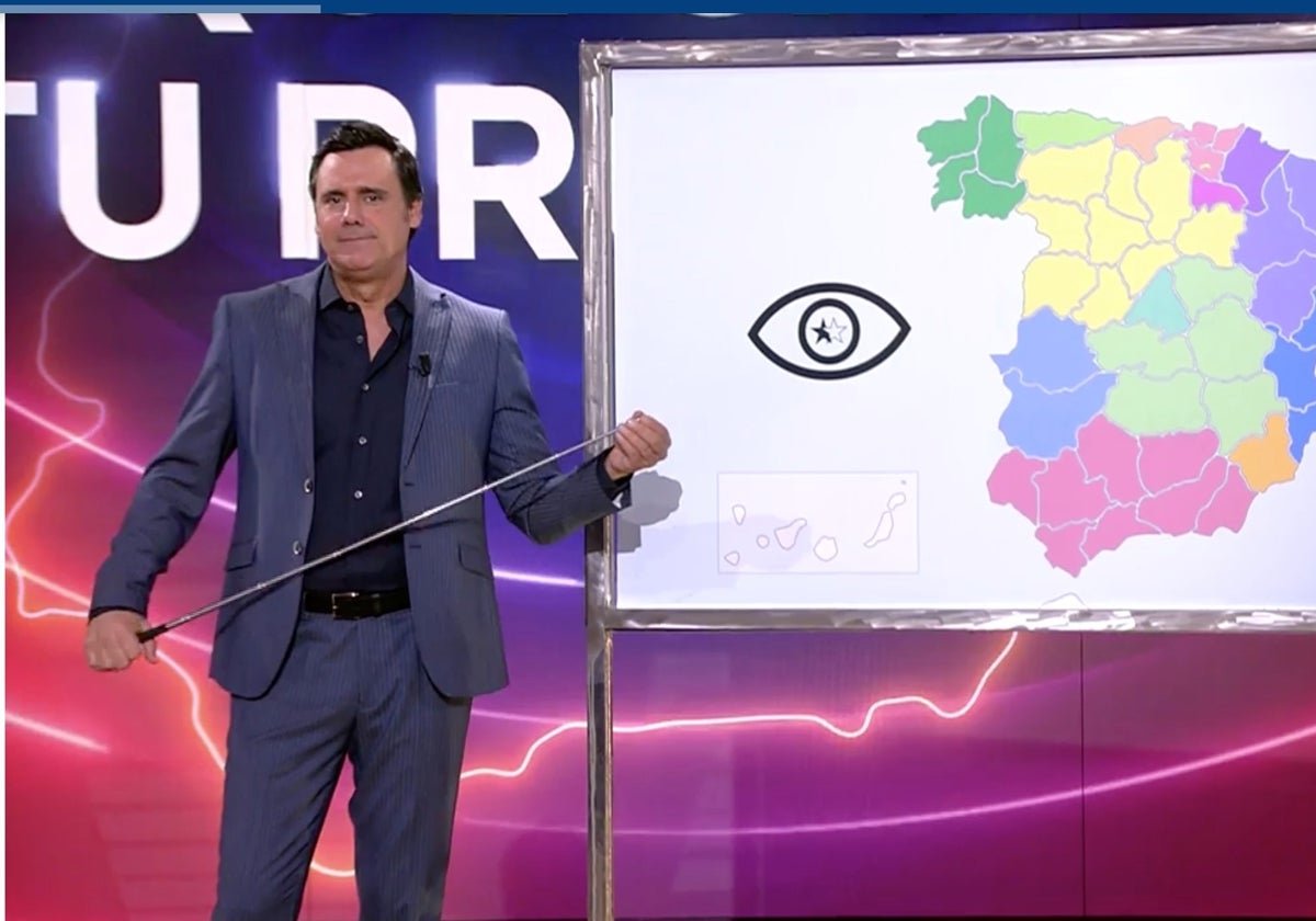 Ion Aramendi, presentador de 'GH Dúo', puso a prueba a algunos de los colaboradores.