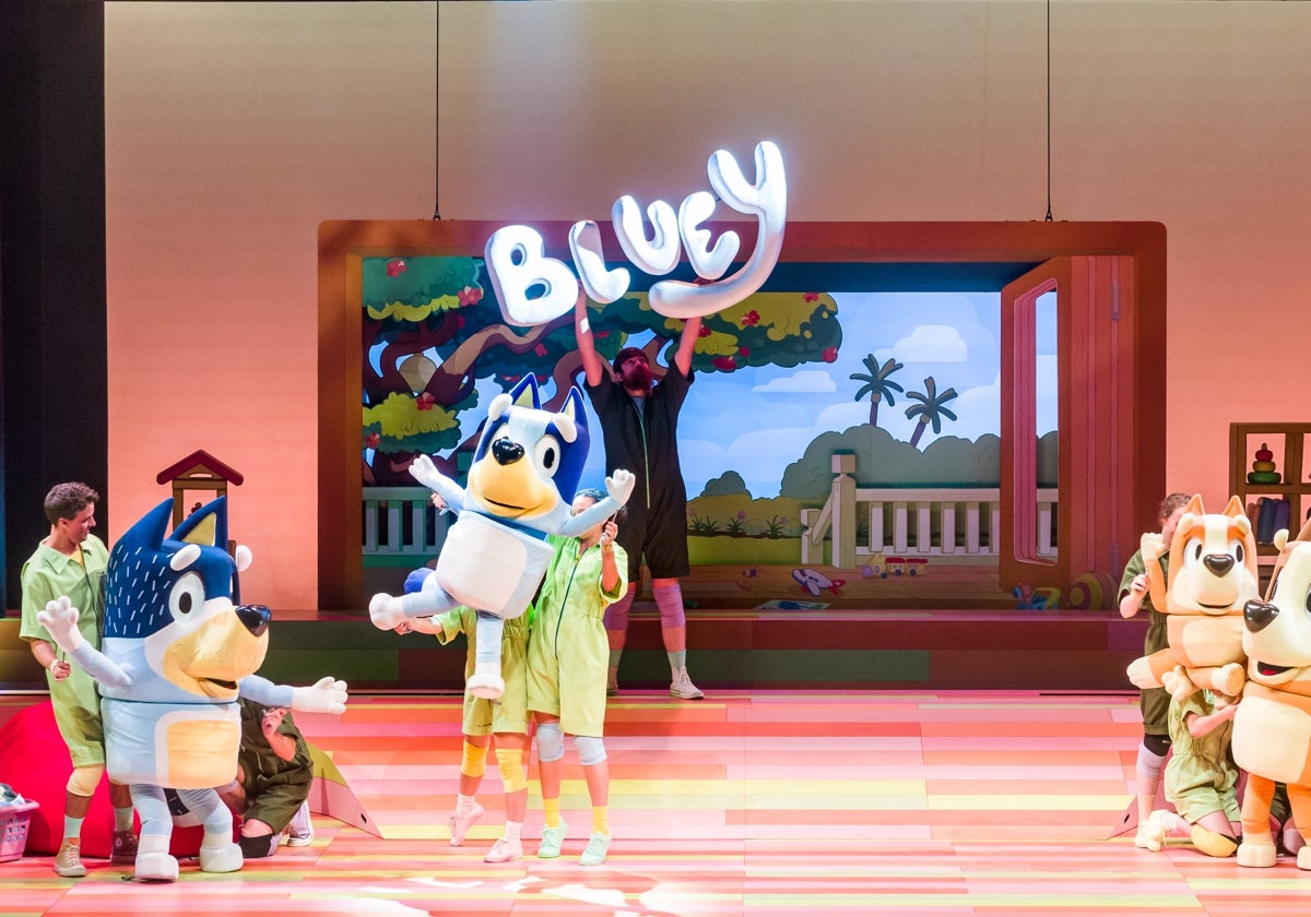 La adaptación teatral 'El Show de Bluey'