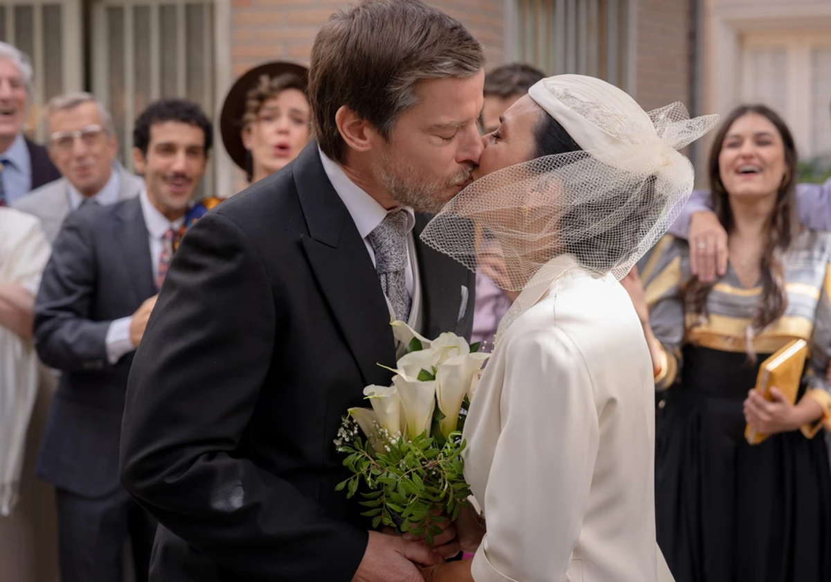 Marcelino y Manolita celebran su reboda con ayuda de todos sus hijos en 'Amar es para siempre'