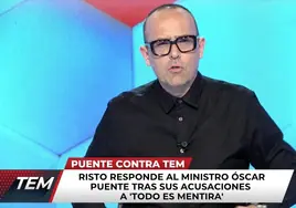 Risto Mejide responde al ataque de Óscar Puente tras el rifirrafe en las redes sociales