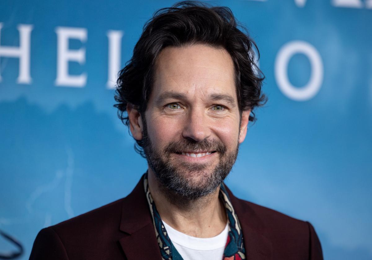 Paul Rudd, durante la presentación de Cazafantasmas