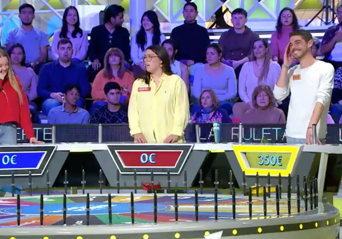 Álvaro ha cometido un impensable error en 'La ruleta de la suerte'.