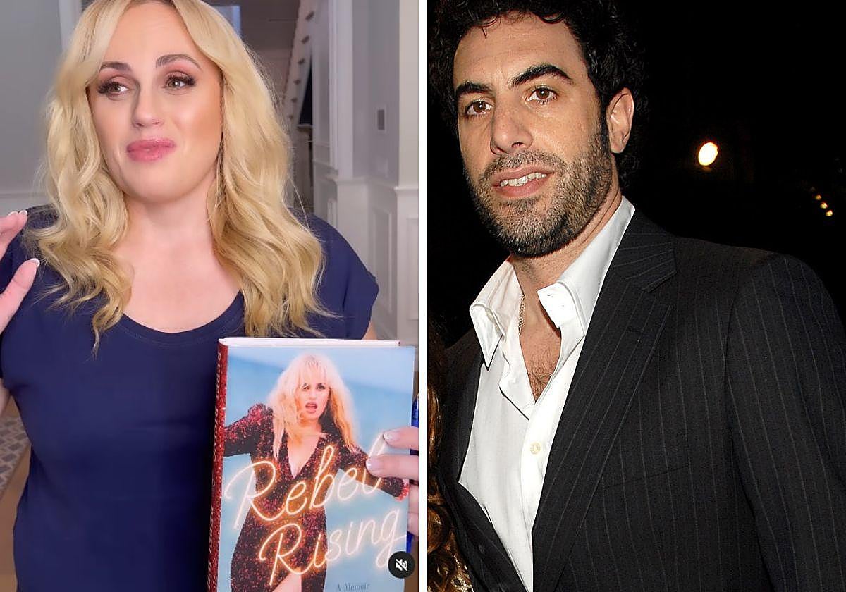 Rebel Wilson y Sacha Baron Cohen