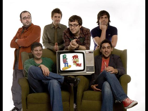 Joaquín Reyes, creador de 'Muchachada Nui', junto a sus compañeros