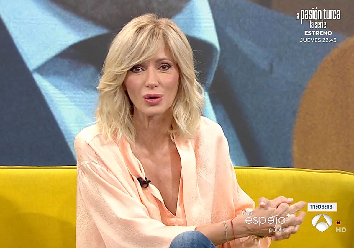 Susanna Griso ha pedido disculpas por cómo se ha referido a Óscar Puente ante las cámaras de 'Espejo Público'.