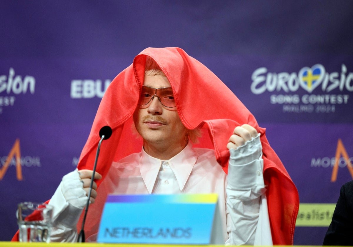 Joost Klein, representante de Países Bajos descalificado de Eurovisión