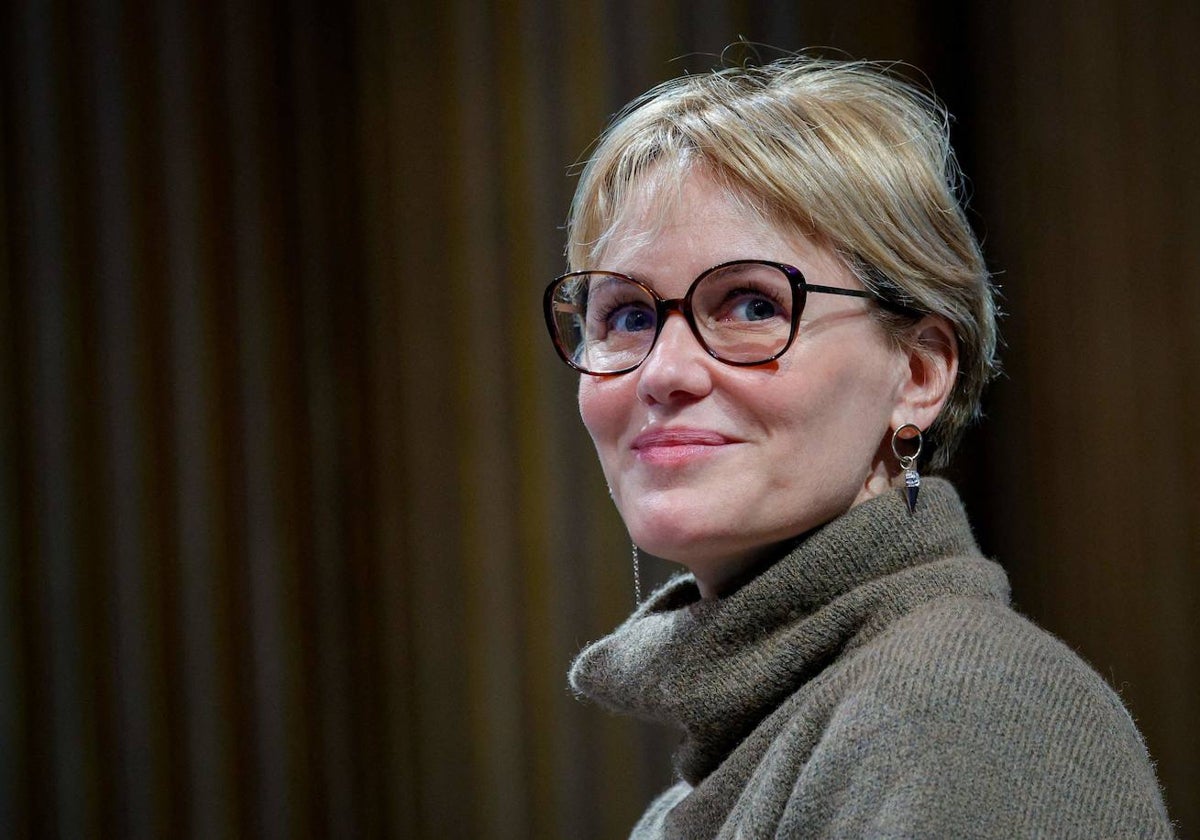 La actriz Judith Godrèche