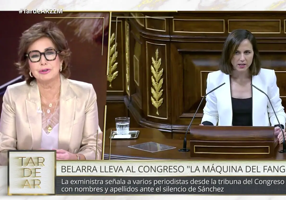 Ana Rosa Quintana ha respondido desde 'TardeAR' a Ione Belarra después de que la política la llamara «corrupta»