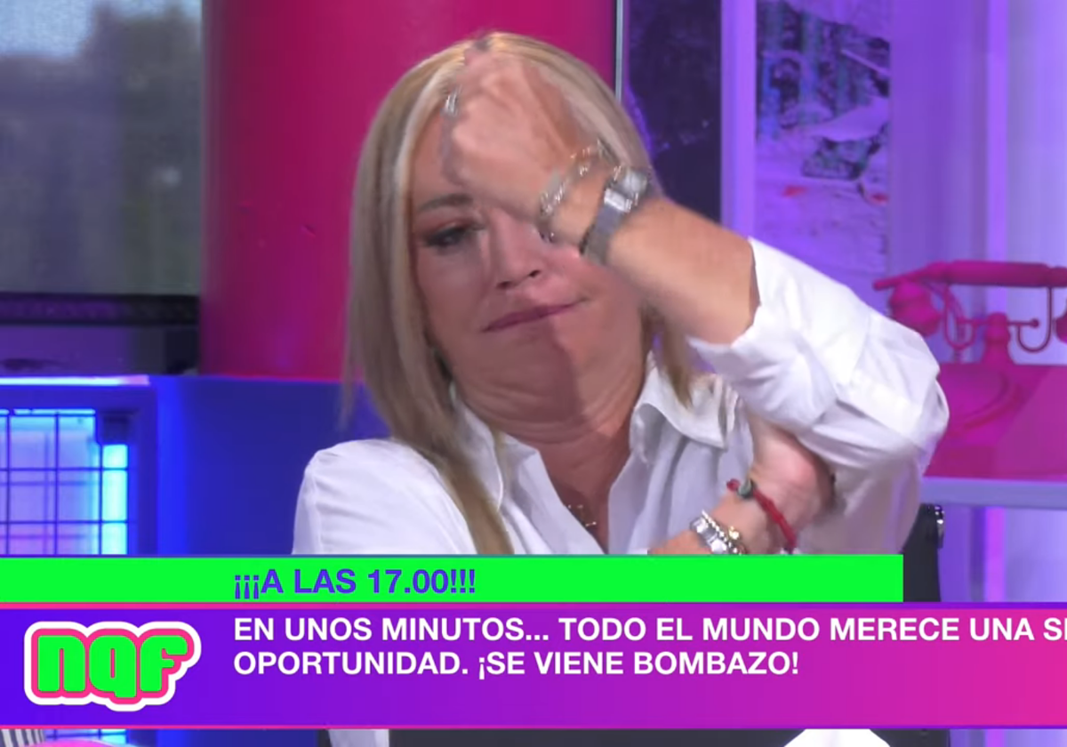 Belén Esteban, este miércoles 29 de mayo, en 'Ni que fuéramos shhh'