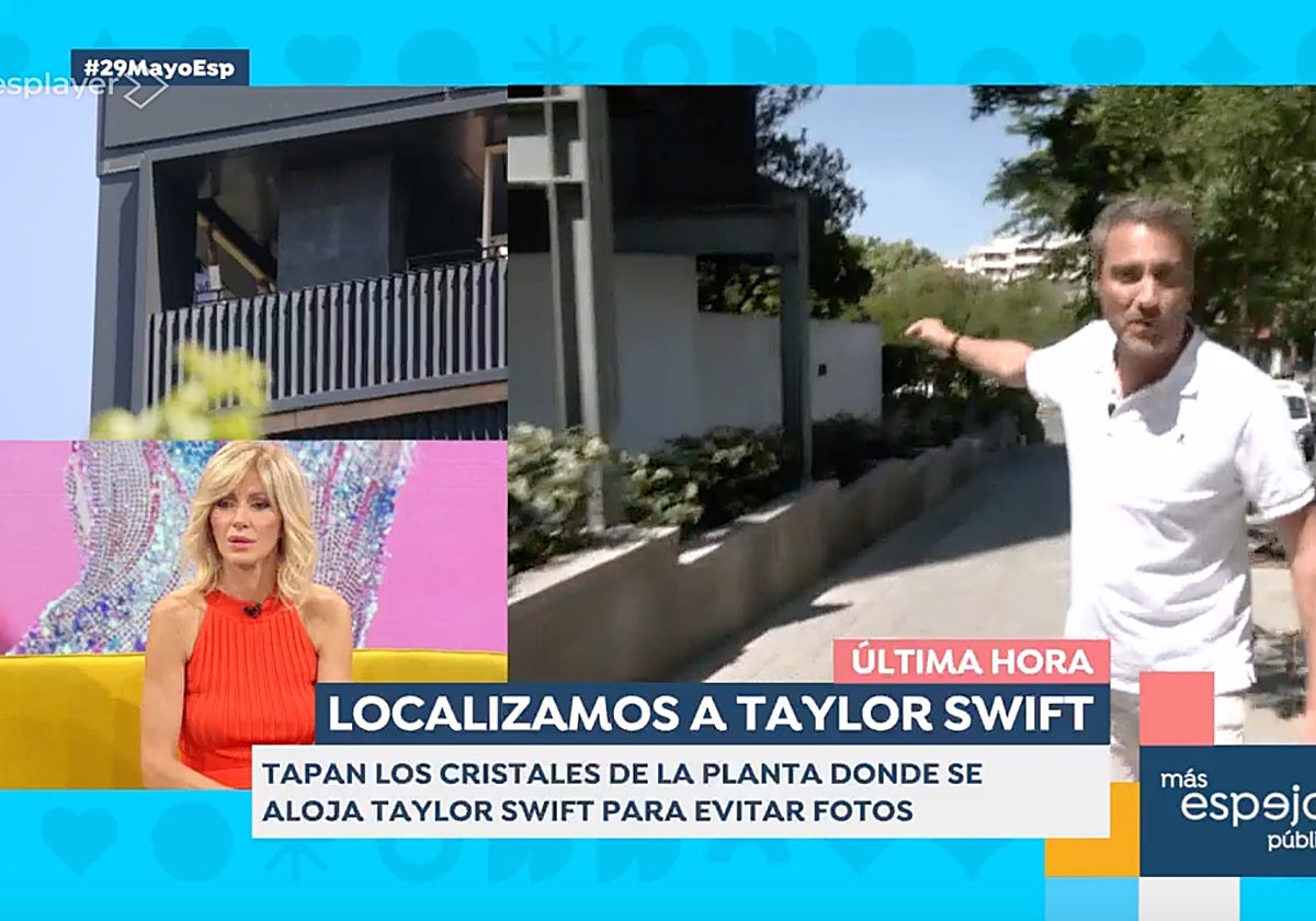 Susanna Griso, presentadora de 'Espejo Público', ha alucinado el dinero que cobran los escoltas de Taylor Swift.