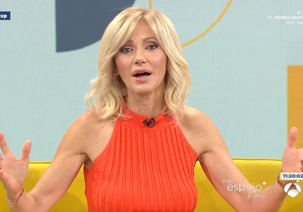 Susanna Griso se ha quedado sin saber qué hacer en un momento dado de 'Espejo Público'