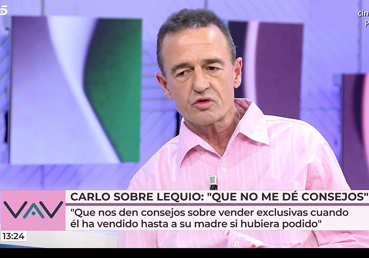 Alessandro Lecquio, colaborador de 'Vamos a ver', no se ha callado ante el ataque de Carlo Constanzia en 'De Viernes'.