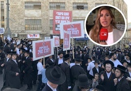 Una reportera de 'Noticias Cuatro' denuncia el trato de judíos ultraortodoxos en Jerusalén: «Este no es sitio para mujeres»