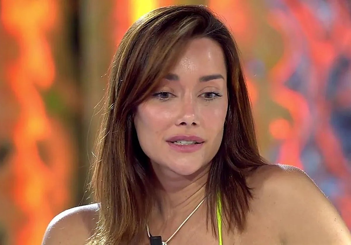 Adara en el plató de 'Supervivientes All Stars'