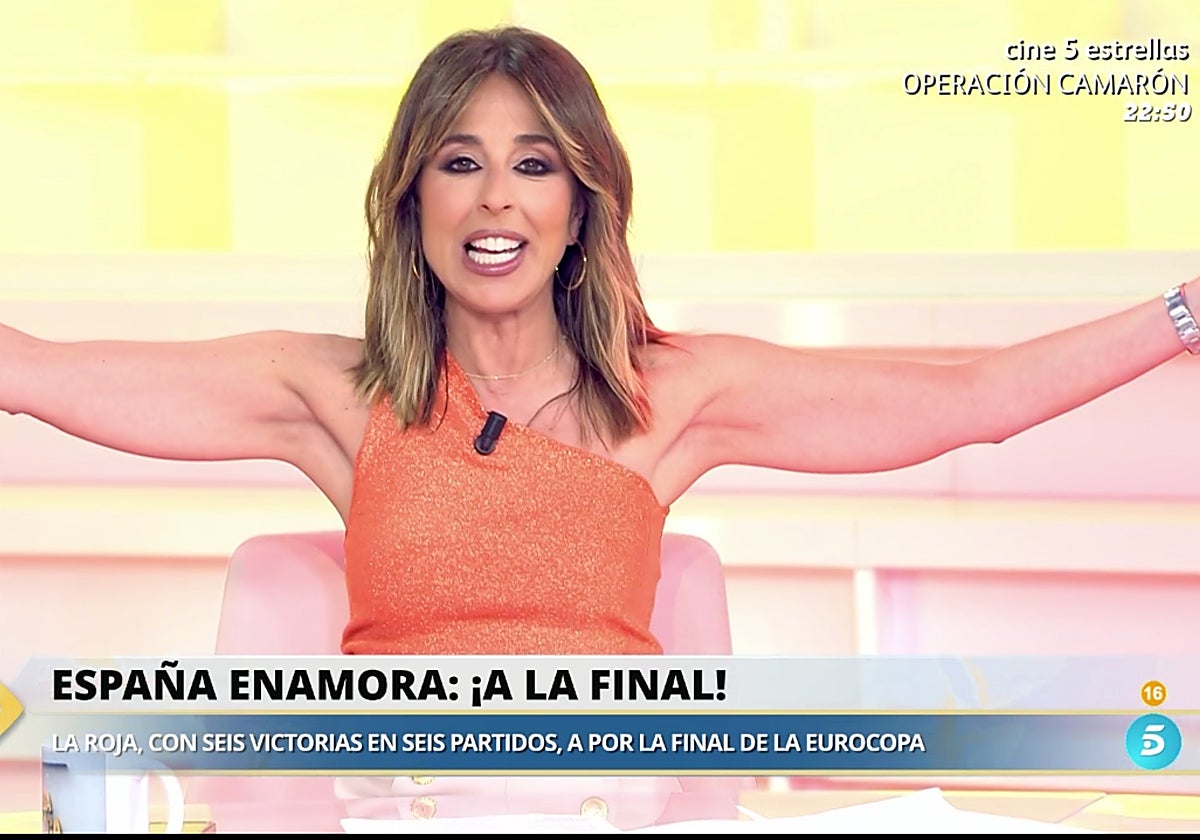 Ana Terradillos ha festejado en 'La mirada crítica' el pase a la final de España en la Eurocopa.