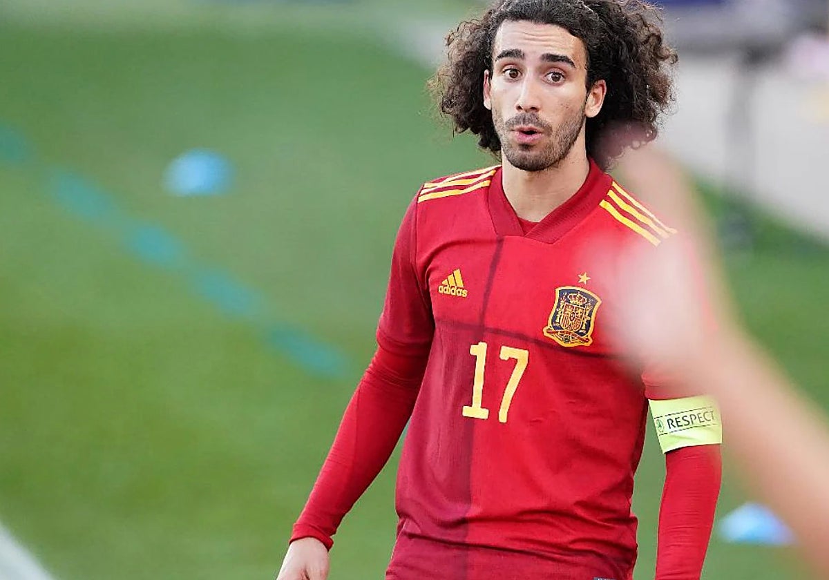 La mujer de Marc Cucurella ha entrado en directo en 'Espejo Público' y ha revelado la promesa que cumplirá si gana la final de la Eurocopa.