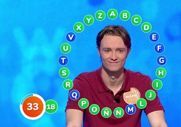 Quién es Manu Pascual, el joven psicólogo que se ha convertido en el nuevo concursante estrella de 'Pasapalabra'