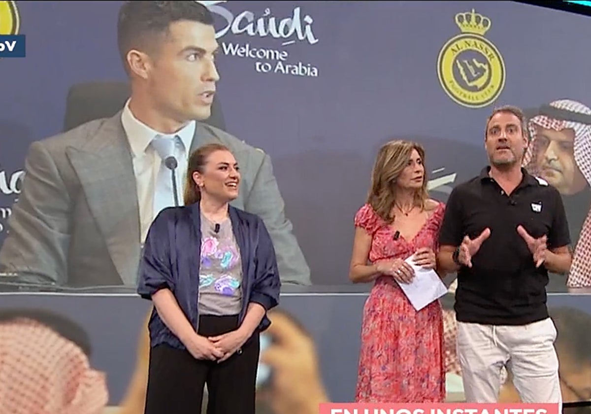 Lorena García, presentadora de 'Espejo Público', no ha dado crédito a lo que se ha hecho Cristiano Ronaldo en sus partes íntimas.