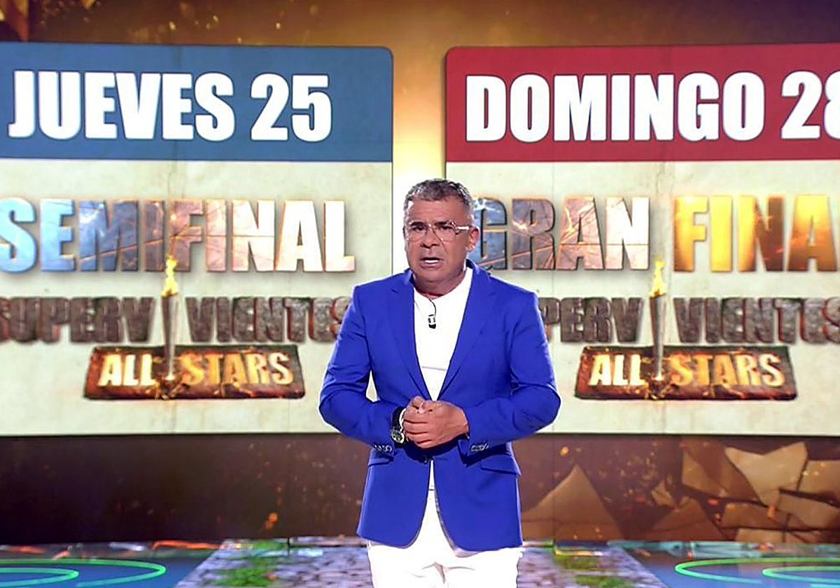 Jorge Javier en la gala de 'Tierra de nadie'