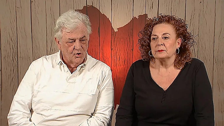 Juan Luis y Lupe en el tenso momento de tomar la decisión final