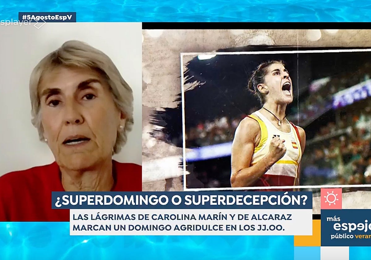 Paloma del Río ha hablado sobre la lesión de Carolina Marín en 'Espejo Público'.