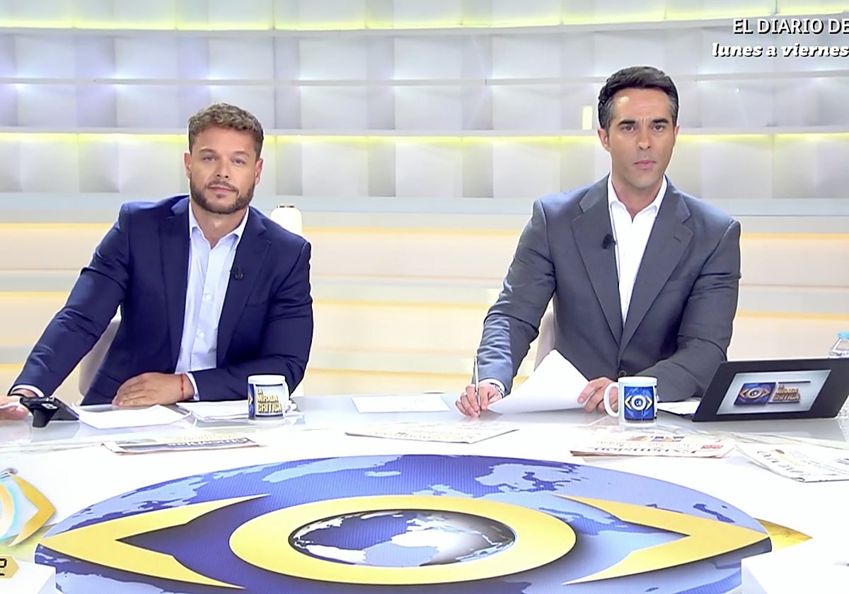 Antonio Texeira y Jano Mecha, presentadores de 'La mirada crítica' se han visto en aprietos con su directora por culpa de una reportera.