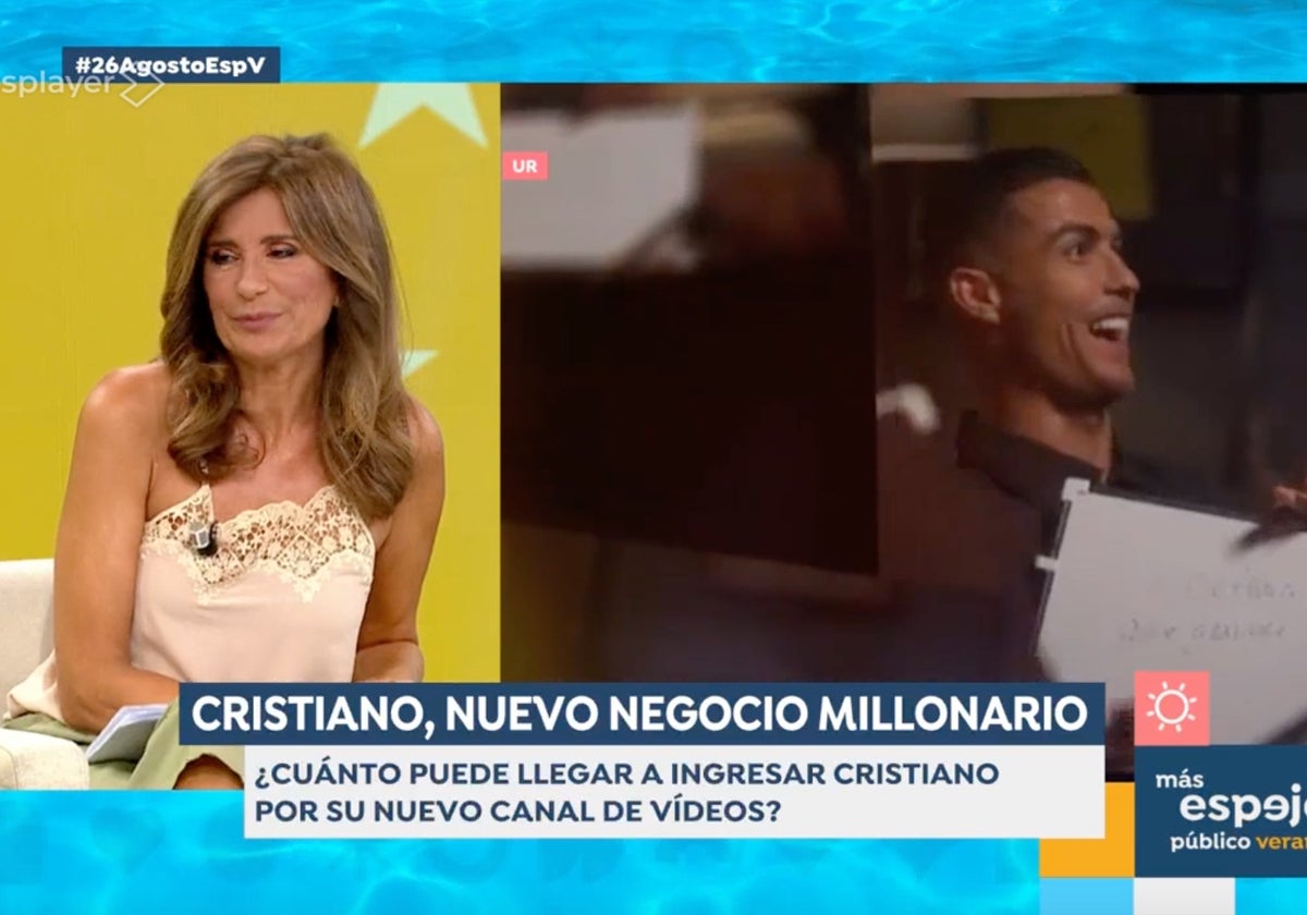 'Espejo Público' ha desvelado el pastizal que Cristiano Ronaldo se embolsa por su canal de YouTube.