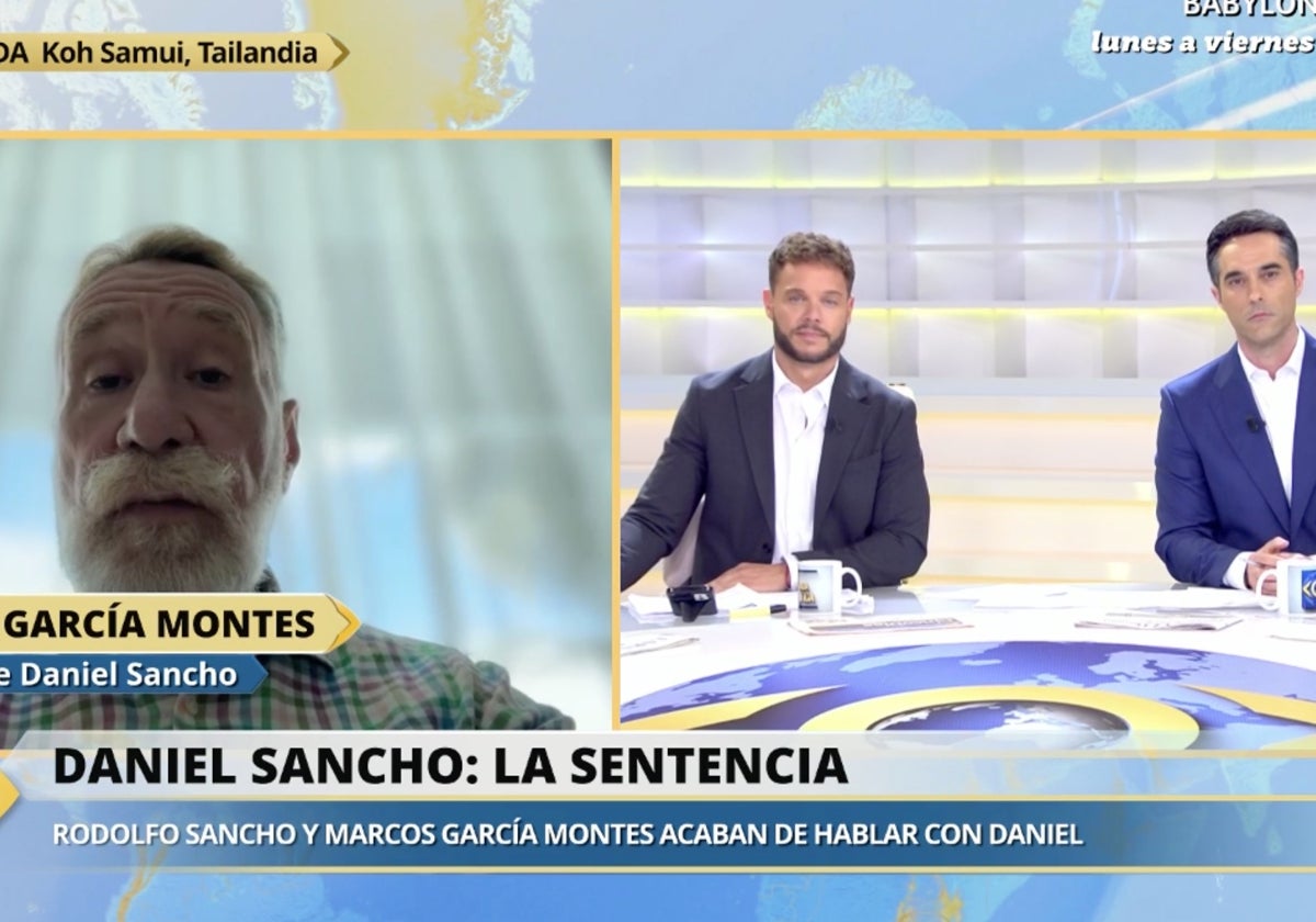 Marcos García Montes, abogado de Daniel Sancho, se ha mostrado rotundo en 'La mirada crítica'.