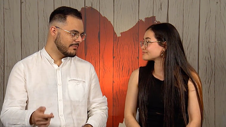 Fernando y Anghie acabaron la cita con otro encontronazo