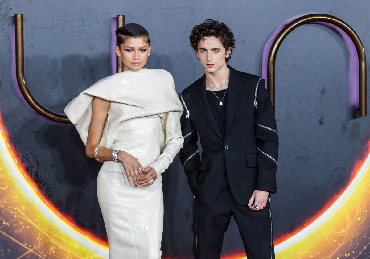 Zendaya y Timothée Chalamet