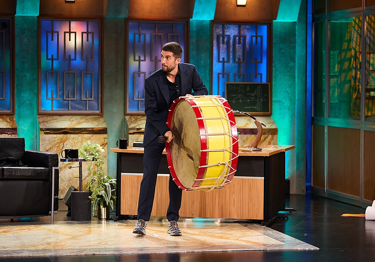 Estreno de 'La revuelta', presentador por  David Broncano