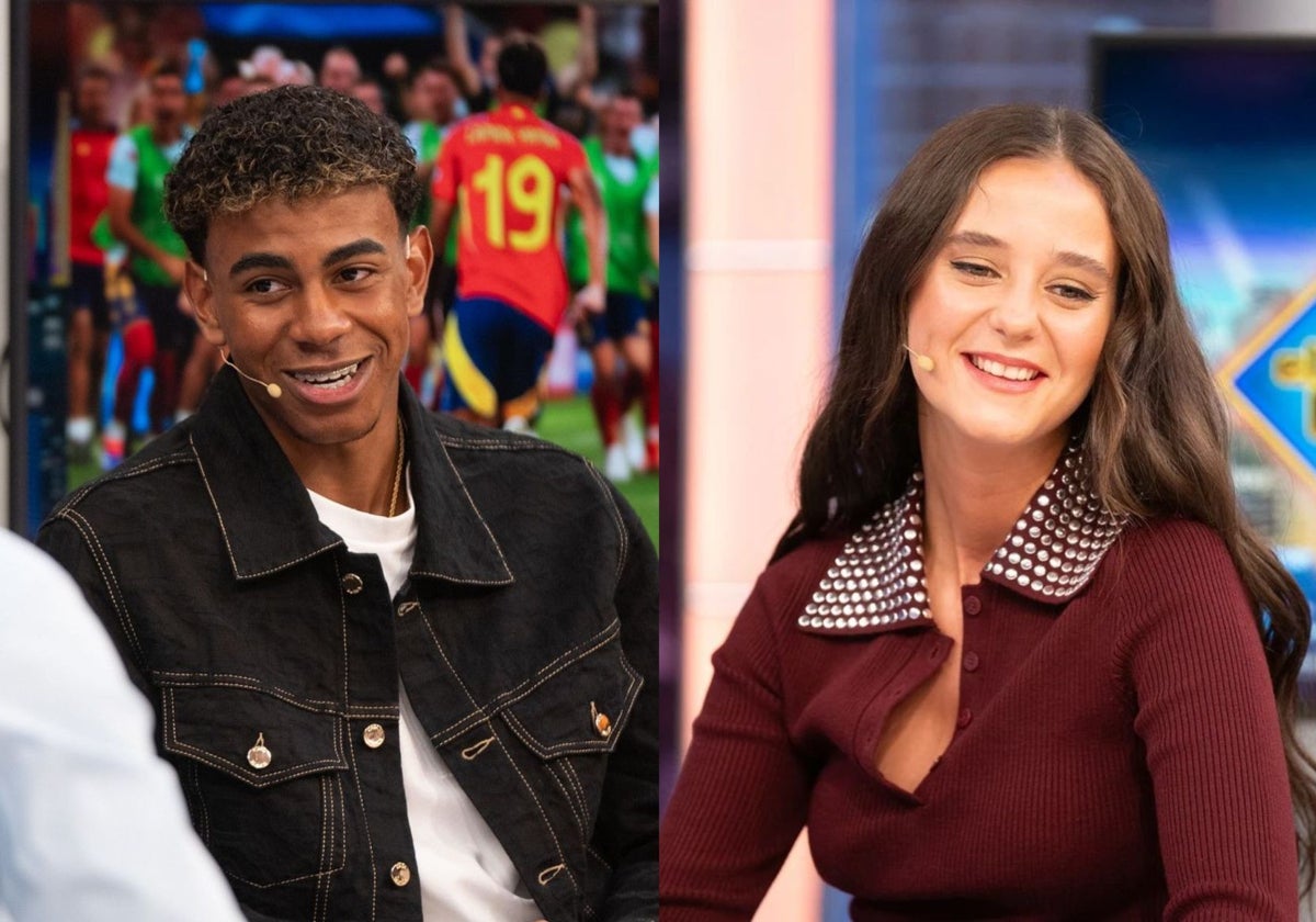 Lamine Yamal y Victoria de Marichalar en 'El Hormiguero'