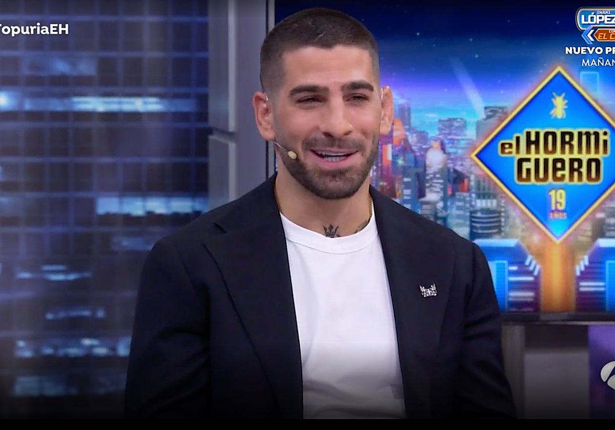 Ilia Topuria, 'El Matador', en el programa de Pablo Motos