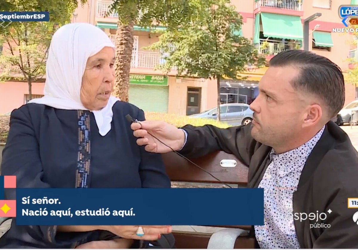 Javi Fuente, reportero de 'Espejo Público', ha entrevistado a la abuela de Lamine Yamal.