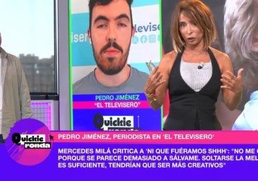 María Patiño responde «sin pelos en la lengua» a las críticas de Mercedes Milá: «Para tener un criterio...»