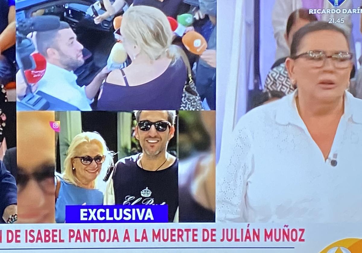 La indirecta de Diego Arrabal a María del Monte que la ha dejado muda: «Tú sabes perfectamente dónde estaba el piso de Isabel Pantoja»