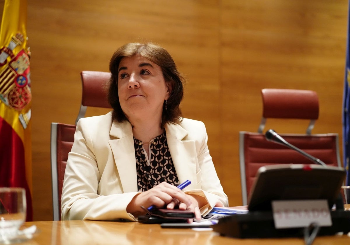 La presidenta interina de RTVE Concepción Cascajosa