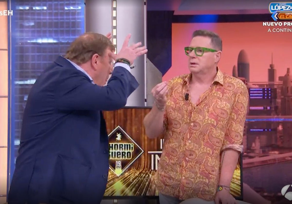 Jorge y César Cadaval, Los Morancos, en 'El Hormiguero'