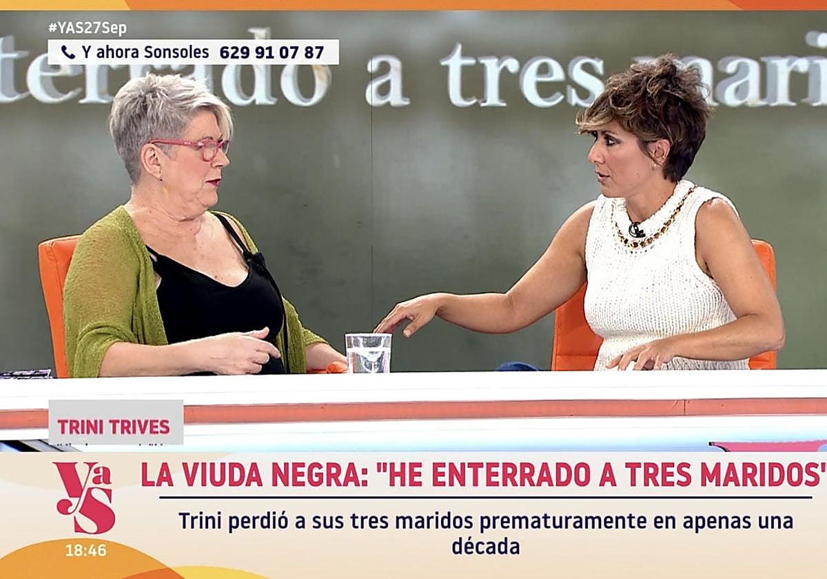 La viuda negra habla en el programa de Sonsoles Ónega