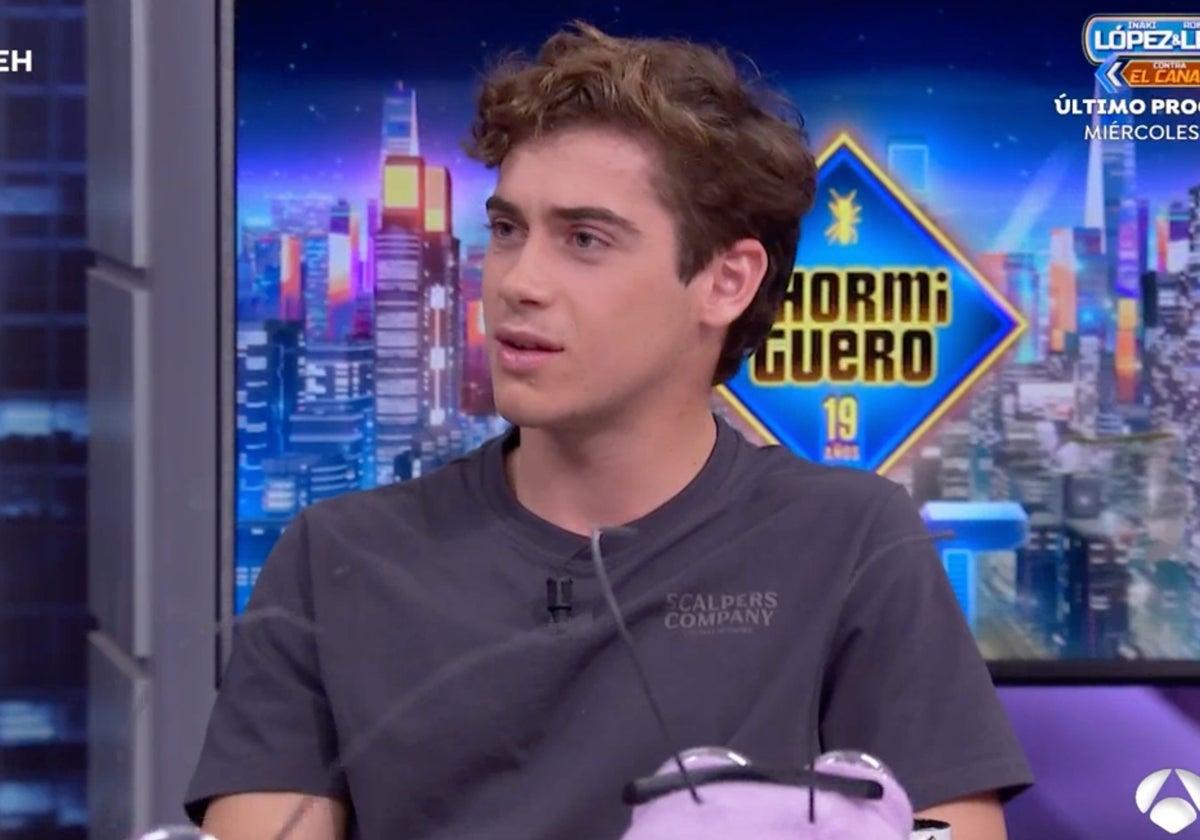 Franco Colapinto ha debutado como invitado en 'El Hormiguero'