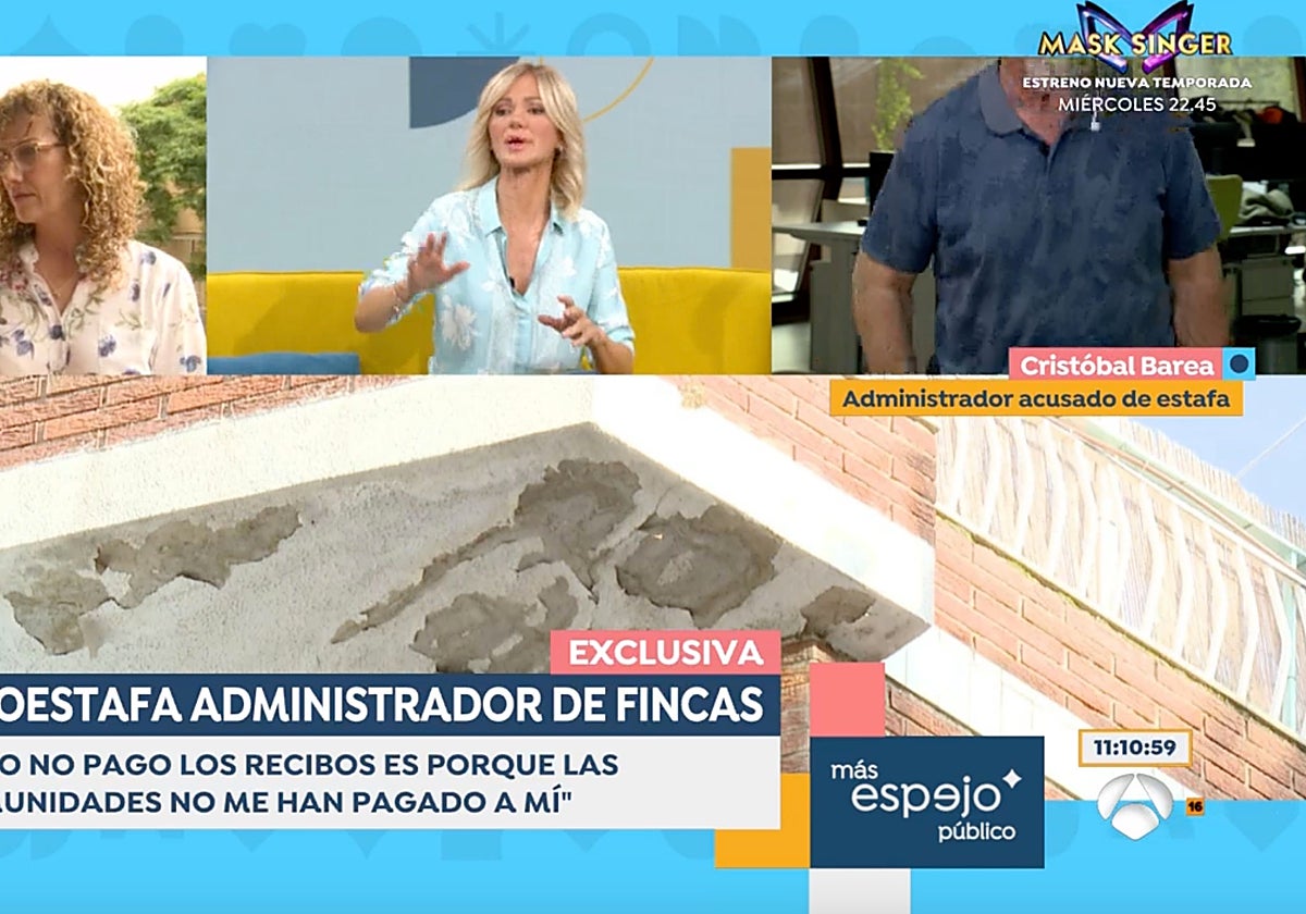 Un invitado se ha marchado de 'Espejo Público' con un monumental cabreo.