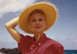 Mitzi Gaynor en un fotograma de 'South Pacific'