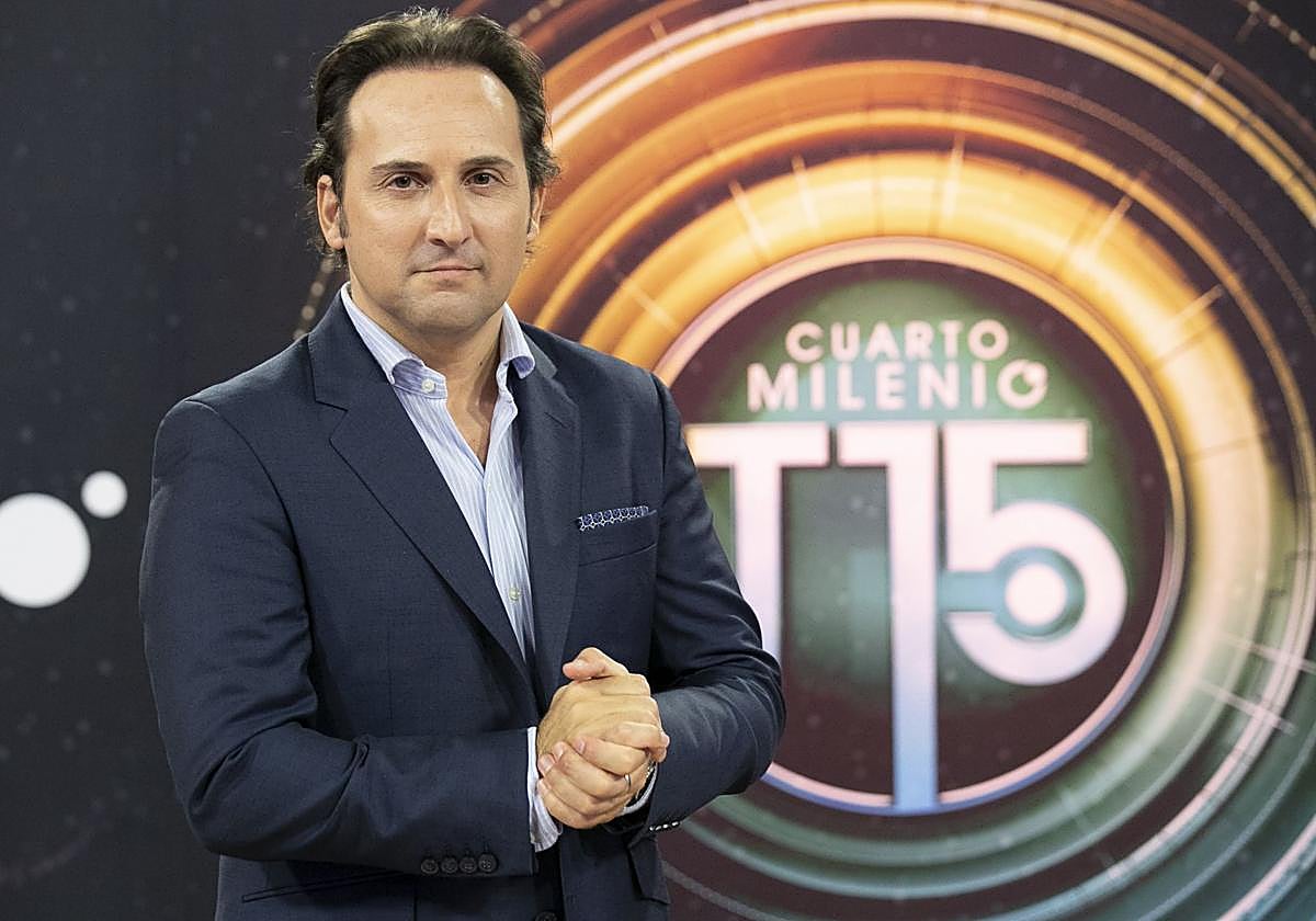 Iker Jiménez, durante una emisión de 'Cuarto Milenio'